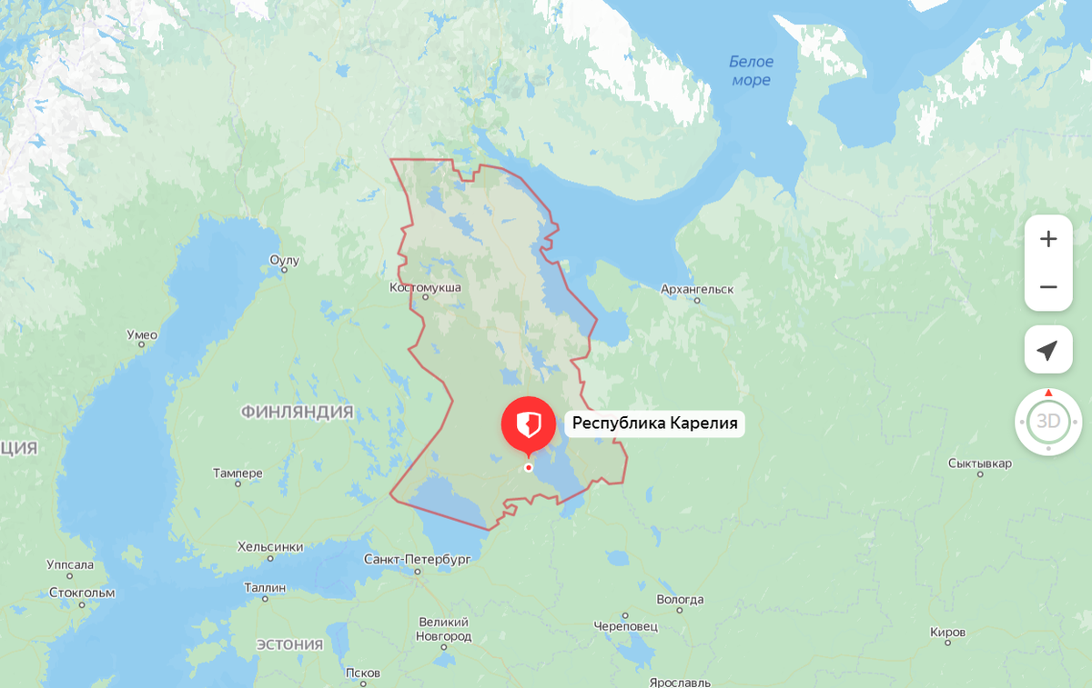 Скриншот яндекс - карт