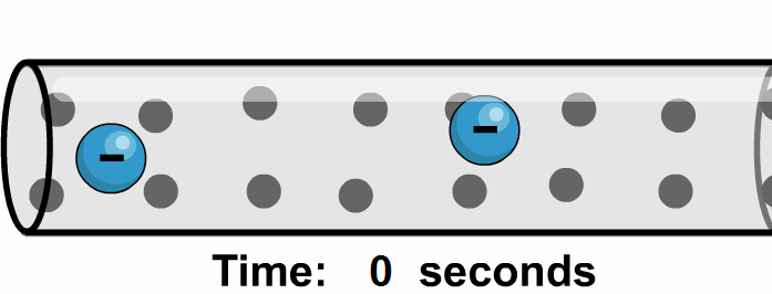 за 10 секунд прошло 5 электронов. 
