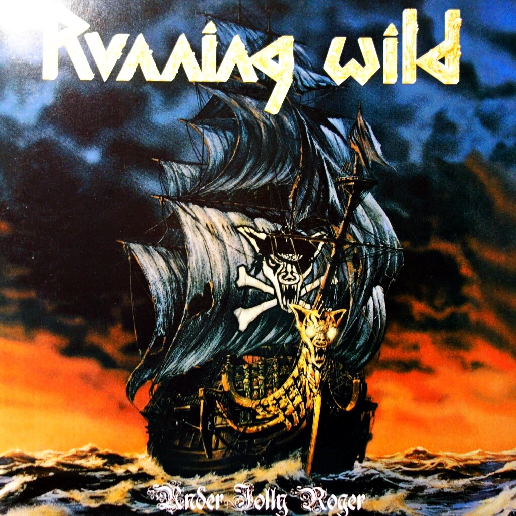 Обложка альбома Running Wild "Under Jolly Roger"