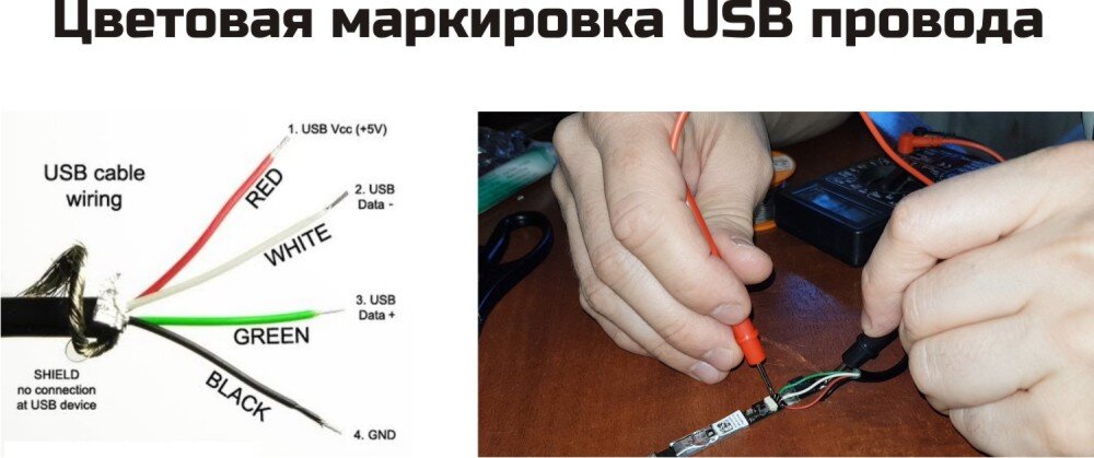 Цвета проводов аукс