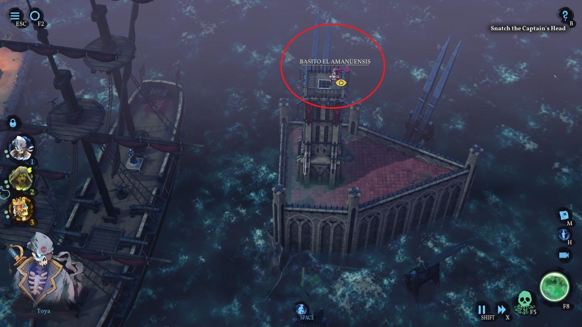 ✅Этот гайд по игре Shadow Gambit: The Cursed Crew поможет вам найти всех разработчиков на разных картах. При игре вам следует нажать «h», чтобы выделить врагов и видеть их имена.-54