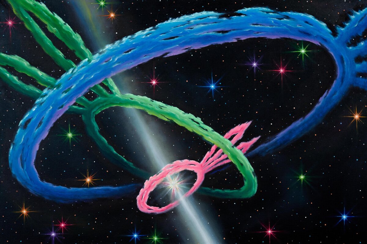    Ростан Тавасиев. «Проект планетарной туманности 0013»., фото: архивы пресс-служб