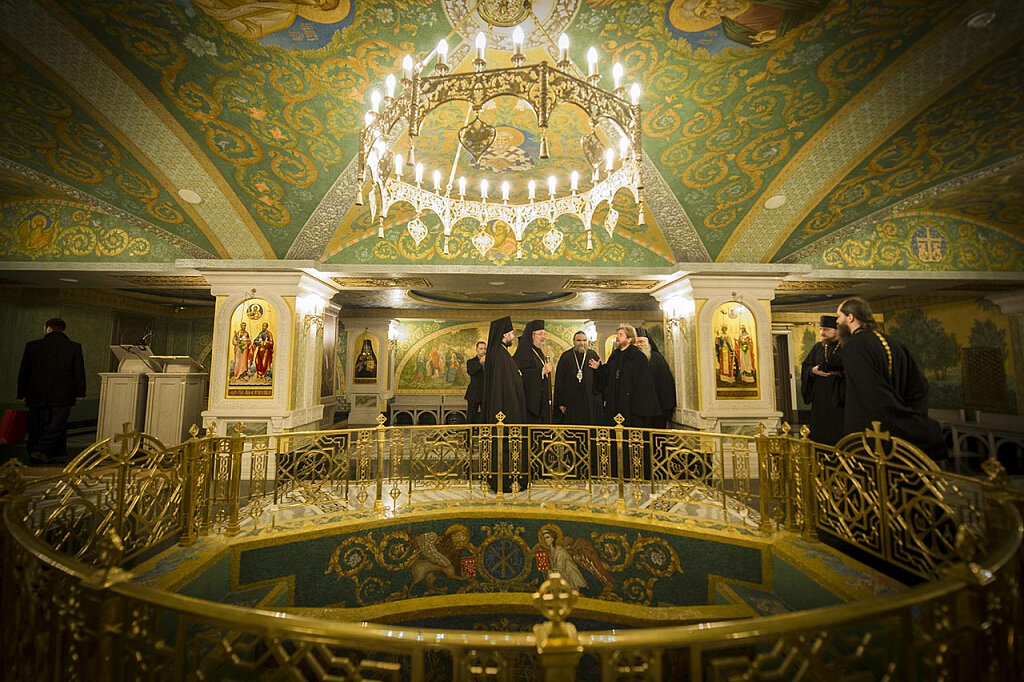 Лоза Христова. Роспись храма Пророка и Крестителя Господня Иоанна и Двенадцати апостолов Сретенского монастыря