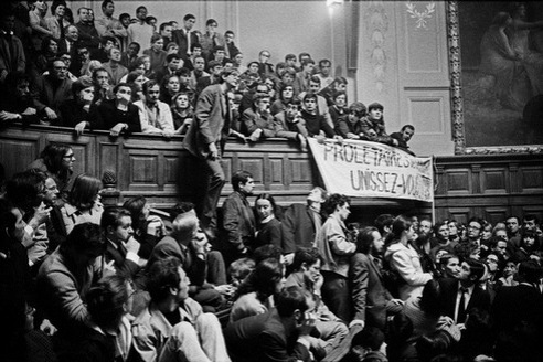 Занятие Сорбонны в мае 68.