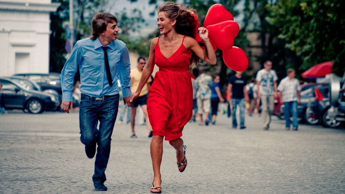 А за вами ухаживали молодые люди?