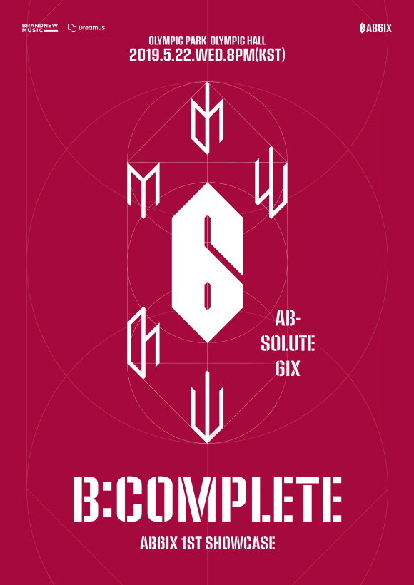 Постер к дебютному шоукейсу группы AB6IX / Фото = BRAND NEW MUSIC
