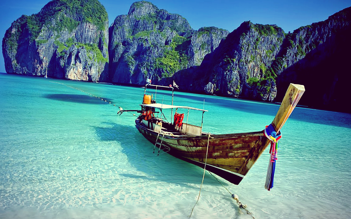 Тайланд Море Пляж Горы. Фото взято из открытых источников.