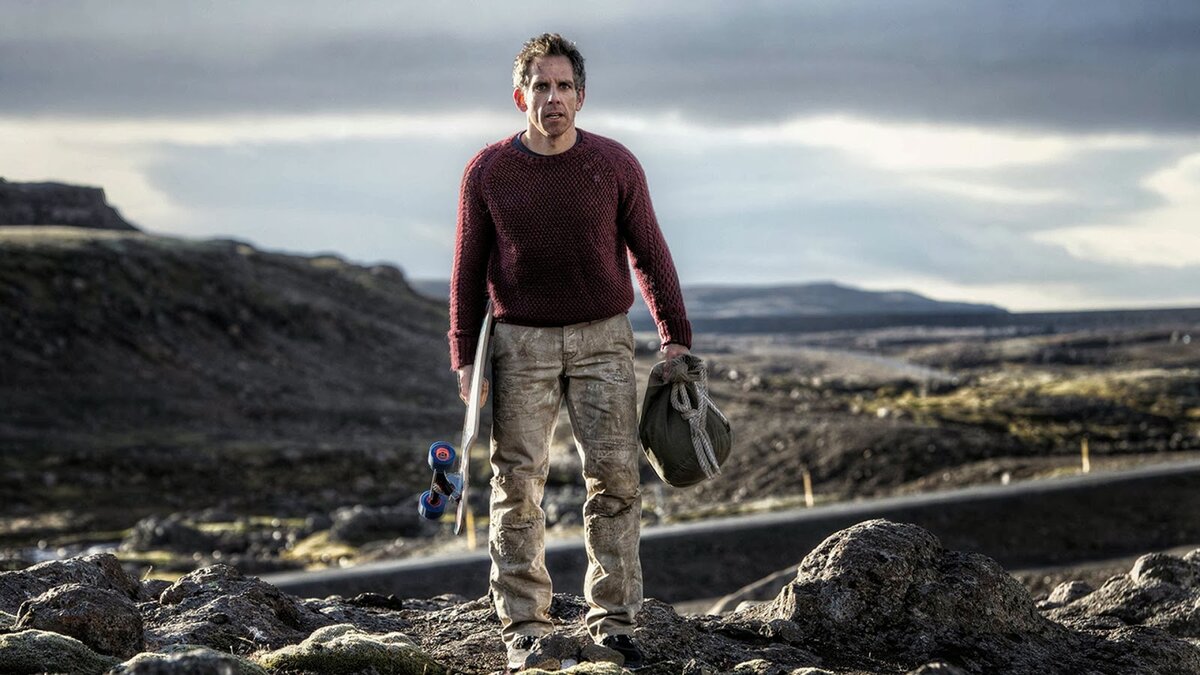 Кадр из фильма "Невероятная жизнь Уолтера Митти"