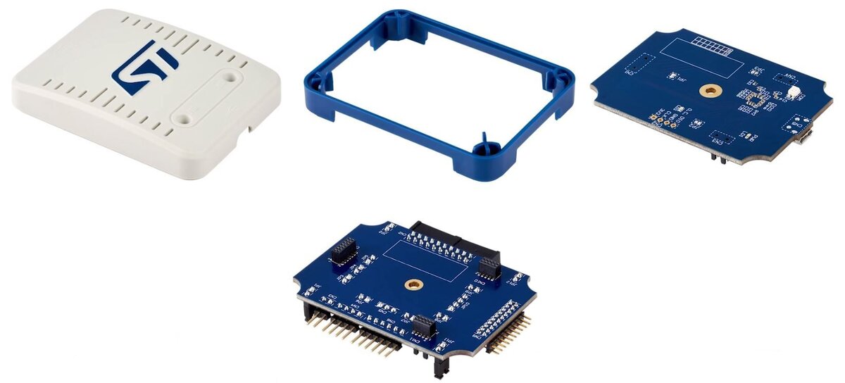 
Рис. 1. Основные узлы STLINK-V3SET
 