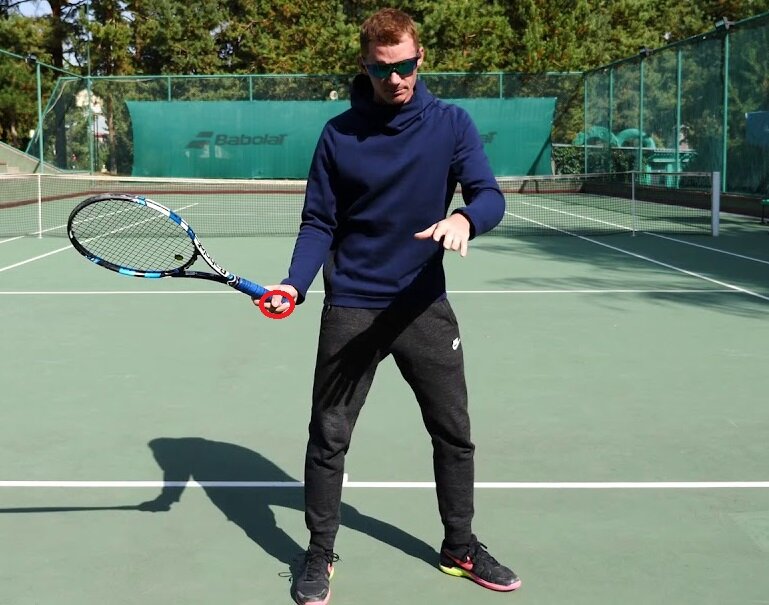 Теннис как правильно держать ракетку