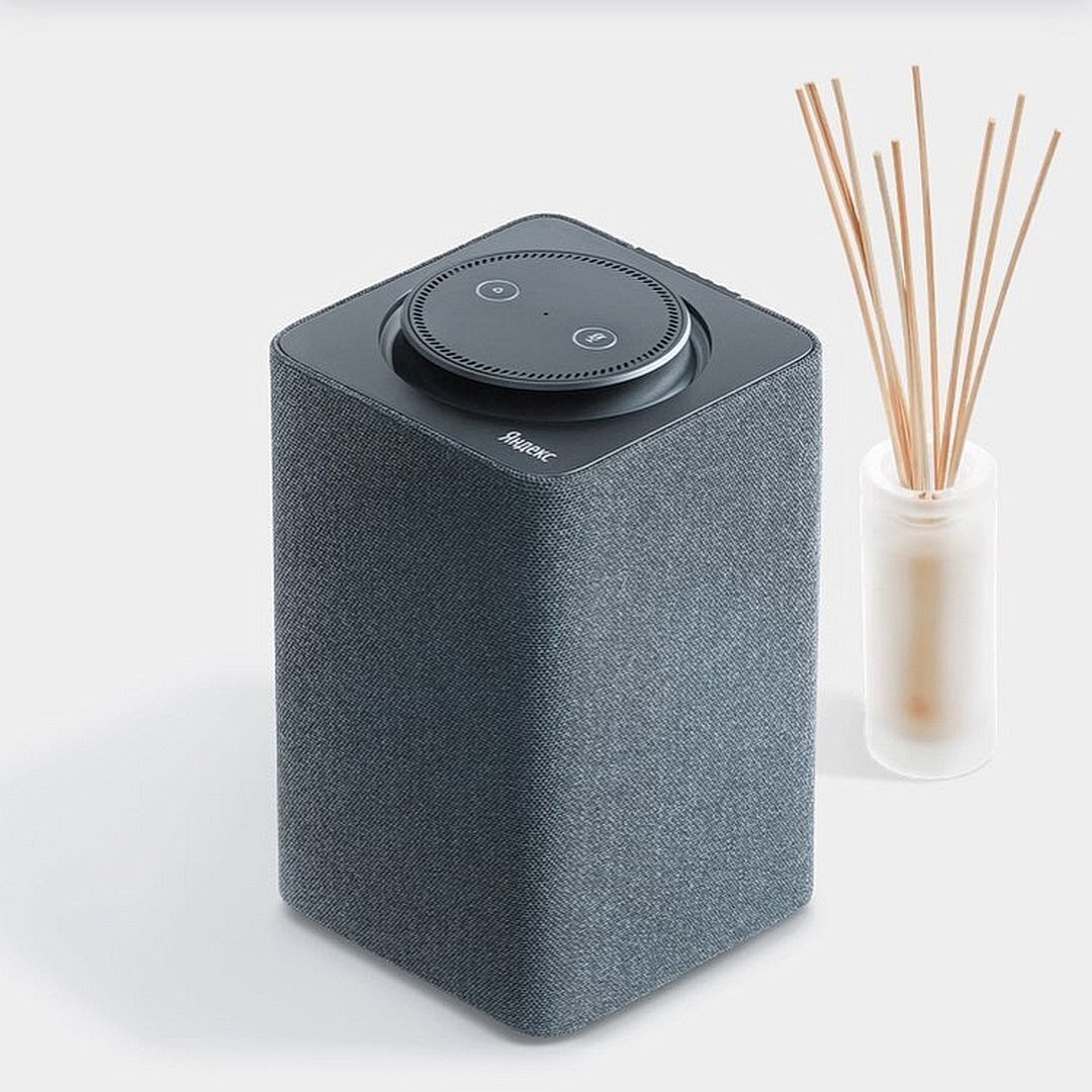 Умная колонка  фото взято с  yandex.com