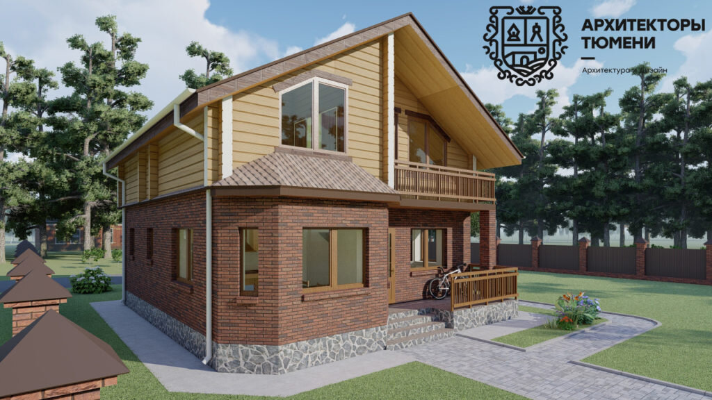 Проекты домов с мансардой 🏠 | цены, чертежи, фотографии