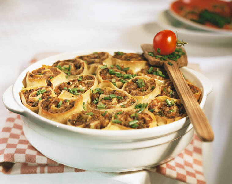 Роллы с мясом европейского оленя