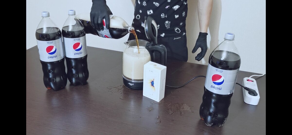 Заливаем Pepsi