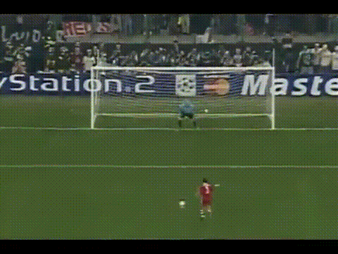 Серия пенальти.4:3. Бишенте Лизаразю.