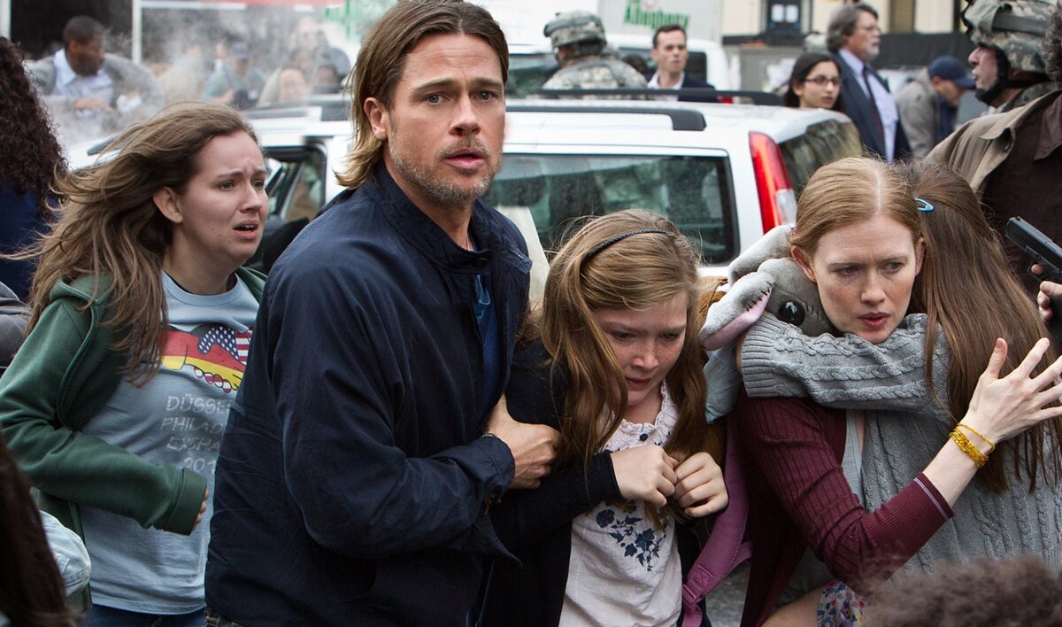 Кадр из фильма "Война миров Z" (World War Z)