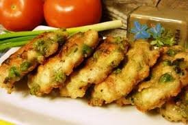 Мясные оладьи.