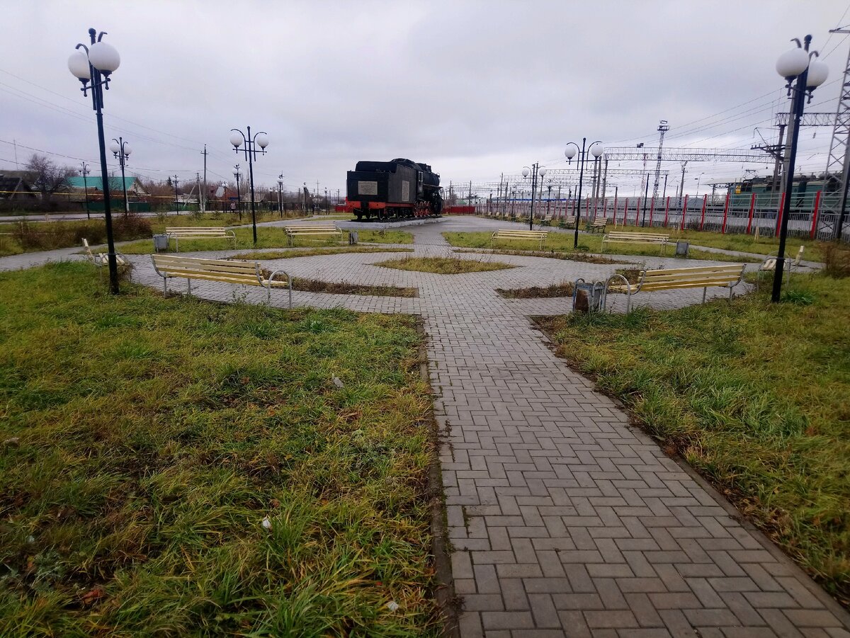 Парк в поселке нижние вязовые