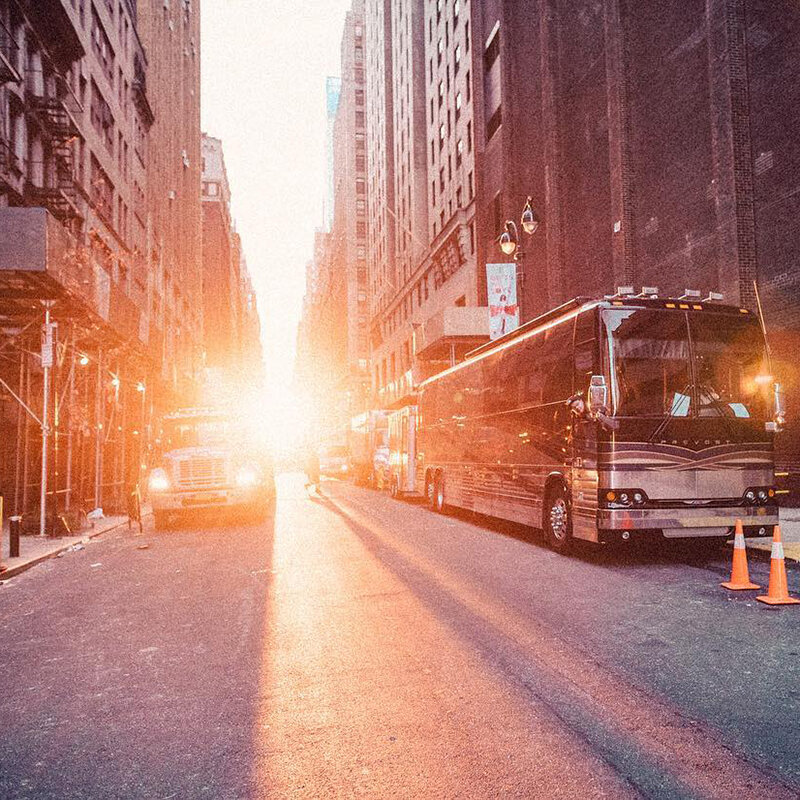 Фото из инстаграм музыкантов: Нью-Йорк