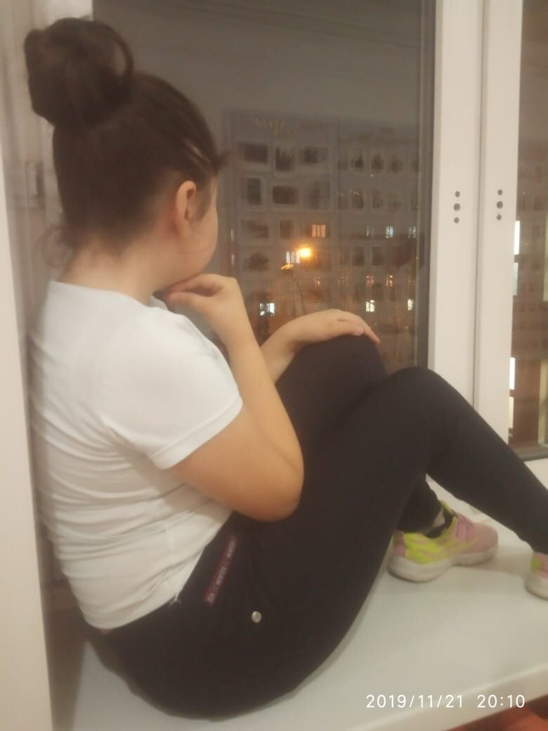 Я на подоконнике