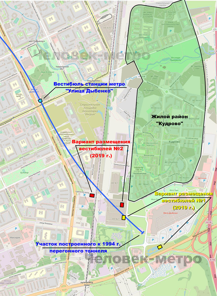 Метро кудрово месторасположение на карте схема