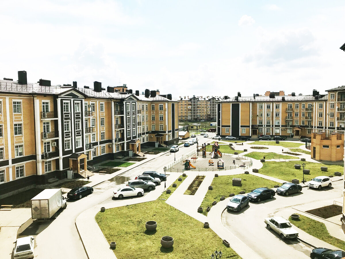 Малоэтажная застройка.