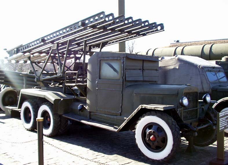 БМ-13 на шасси ЗиС-6