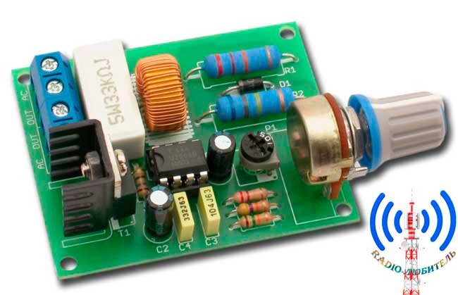 Вид собранной платы