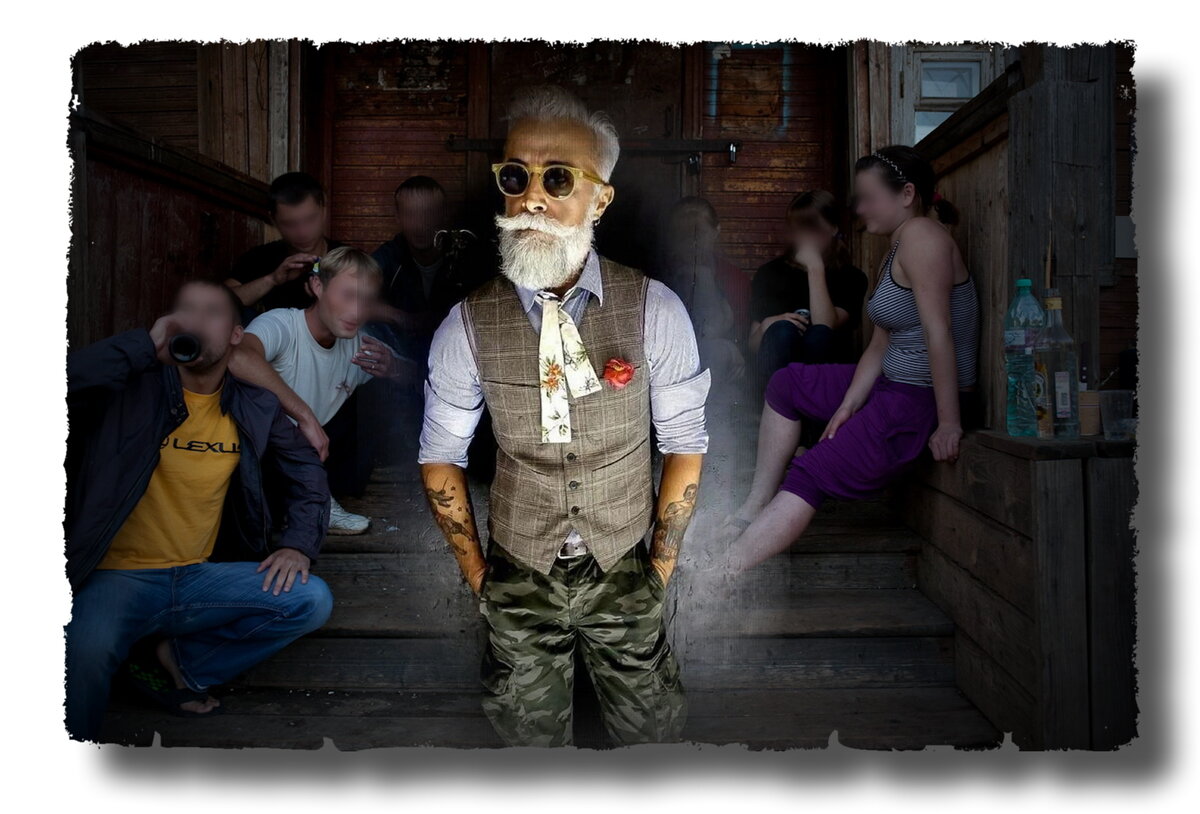 Авторский коллаж из фотографий открытых источников