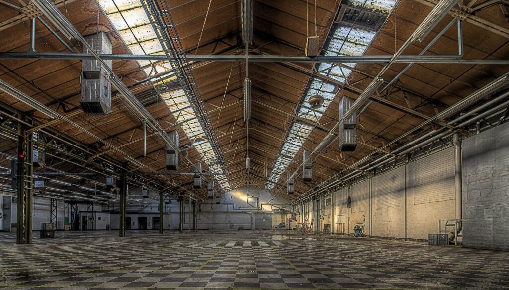 Производственный цех завода Sannyo