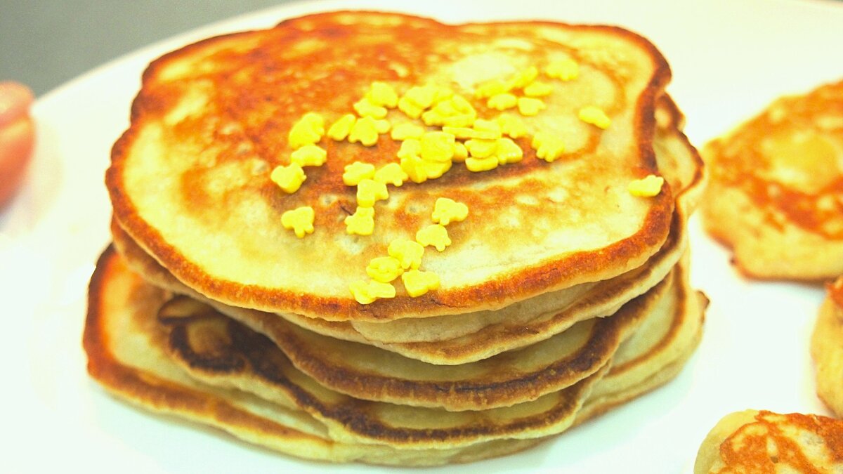 банановые оладьи