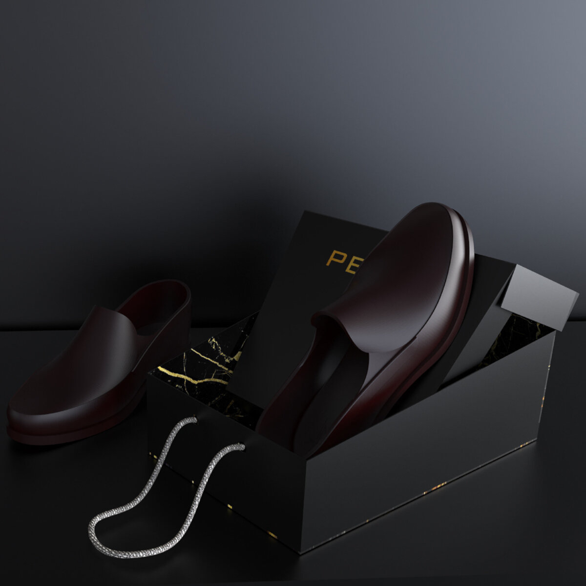 Дизайнерские коробки для обуви