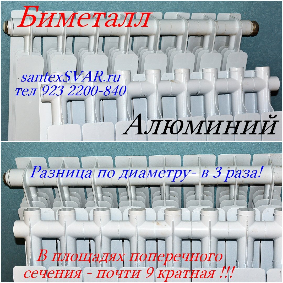 В каких радиаторах - больше заужений : больше гидравлических тормозов?