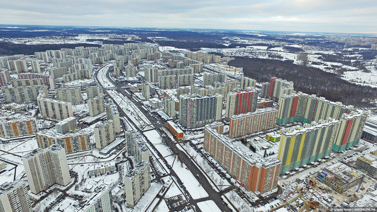 Самые шумные спальные районы Москвы | Relieffo | Дзен