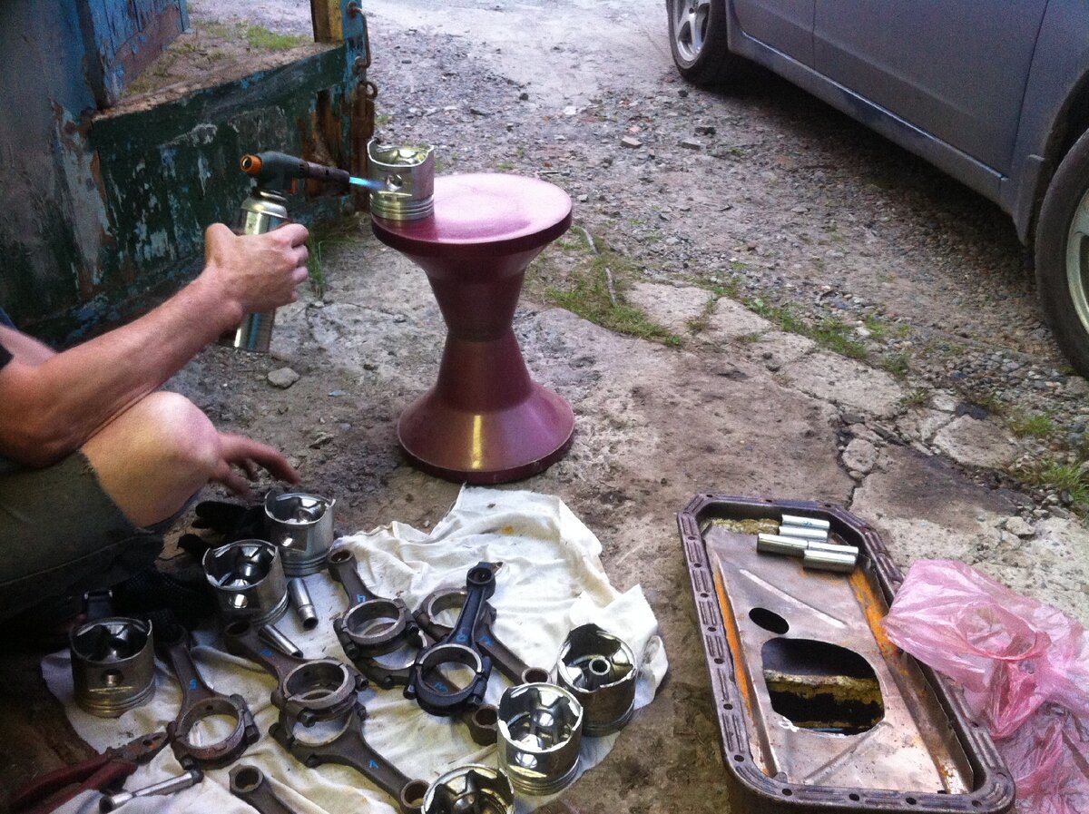 Начало сборки.