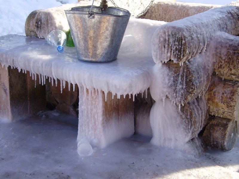 Деревенский колодец