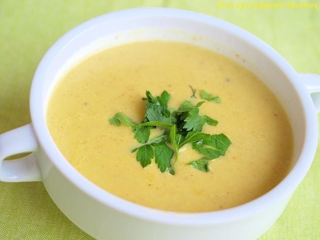 Яндекс.Картинки. Крем-суп из овощей.