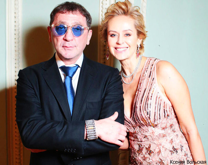 С супругой Анной.