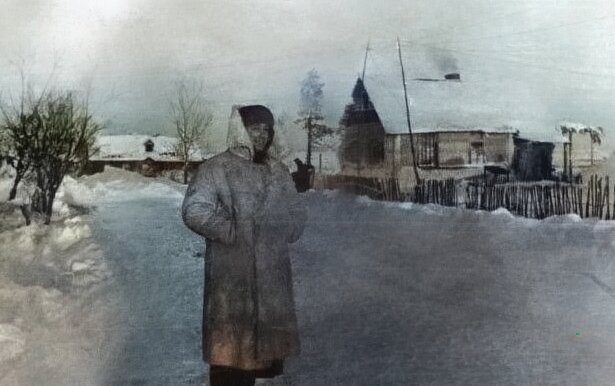 Немец в Симоногонте.