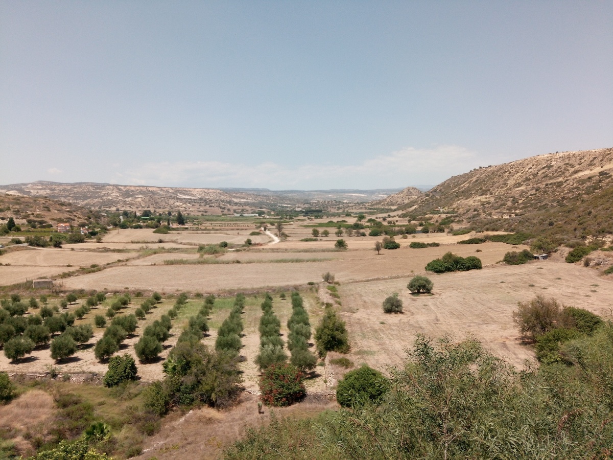 Вид с балкона отель Pelekanos, Писсури