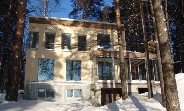 Коттедж с отоплением водяным полом