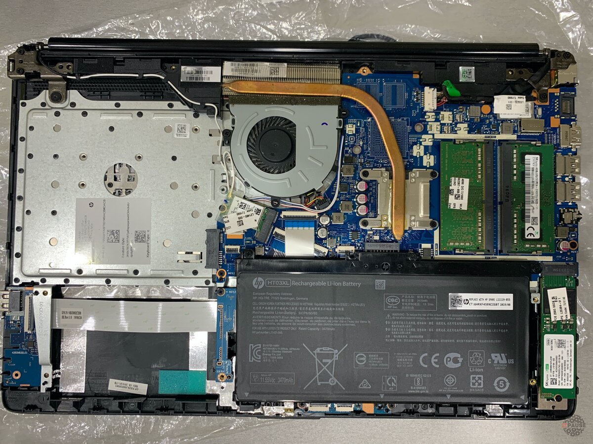 15-db1137ur ноутбук внутри