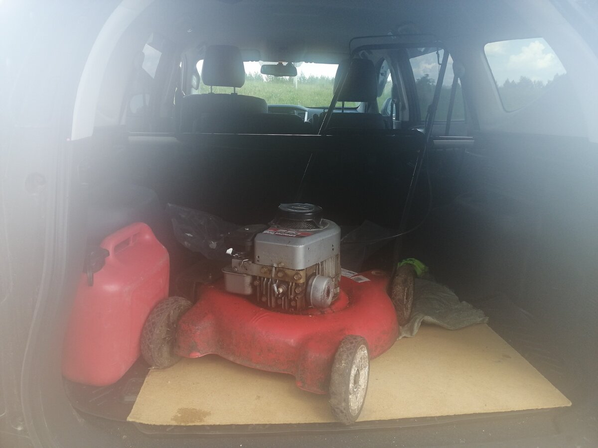 Едем,едем в соседнее село на ремонт....)))