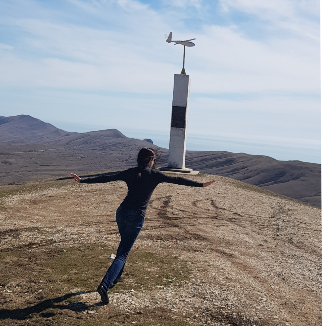 Гора "Планерная" - место рождения российской авиации. Самое то место, чтобы "начать полет" (почему-то тема навеяла именно такие ассоциации :о)) )