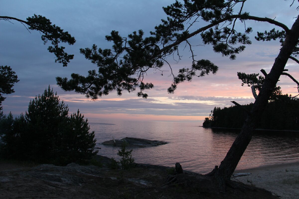 Закат на Онеге