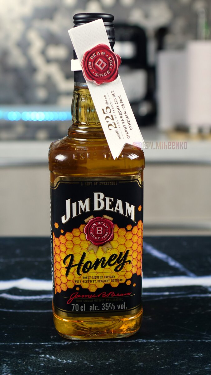 Jim Beam Honey; Фото автора статьи;