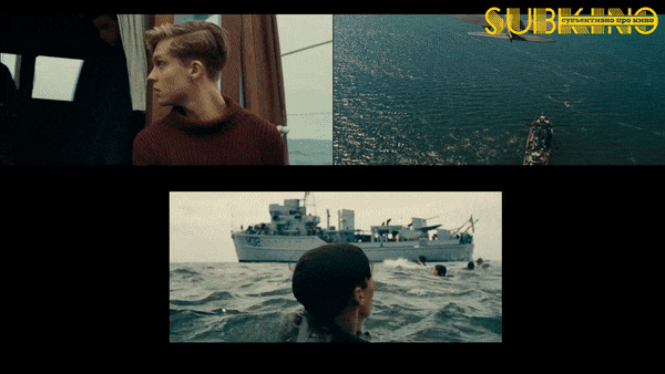 Сцены из фильма Дюнкерк (2017)