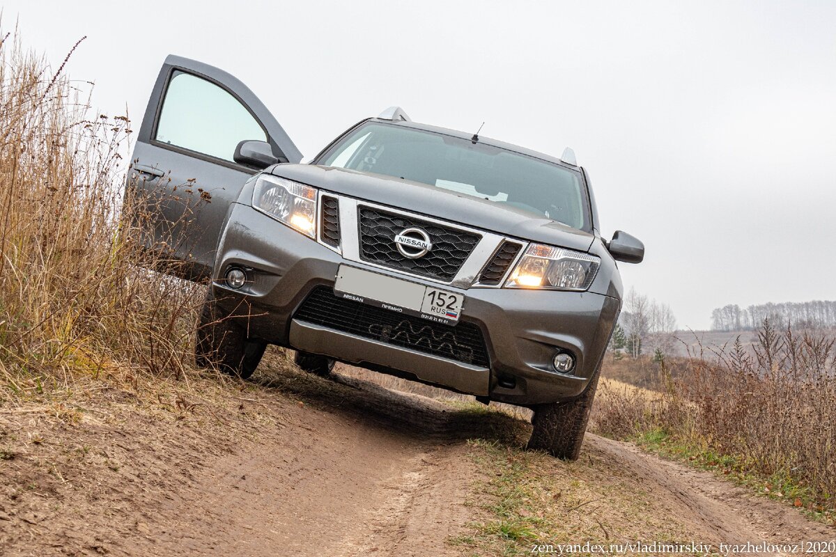 Я бы сказал, что эта машина должна ездить в соотношении 70:30 по асфальту и по грунту