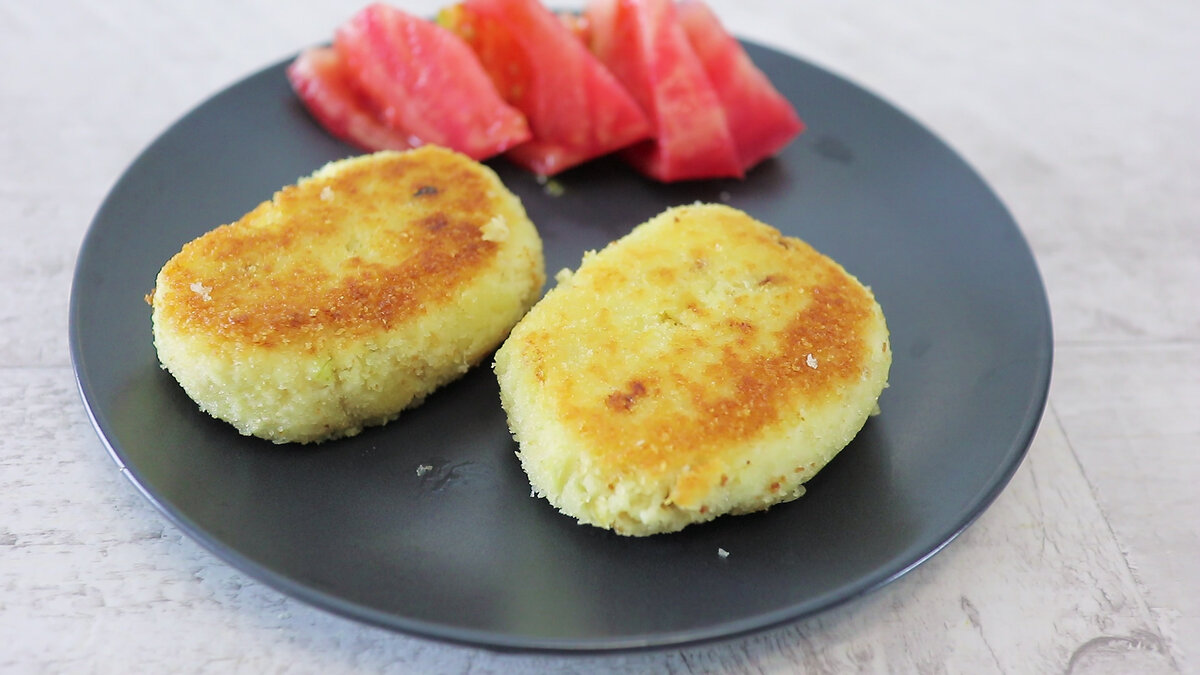 Картофельные котлеты с курицей