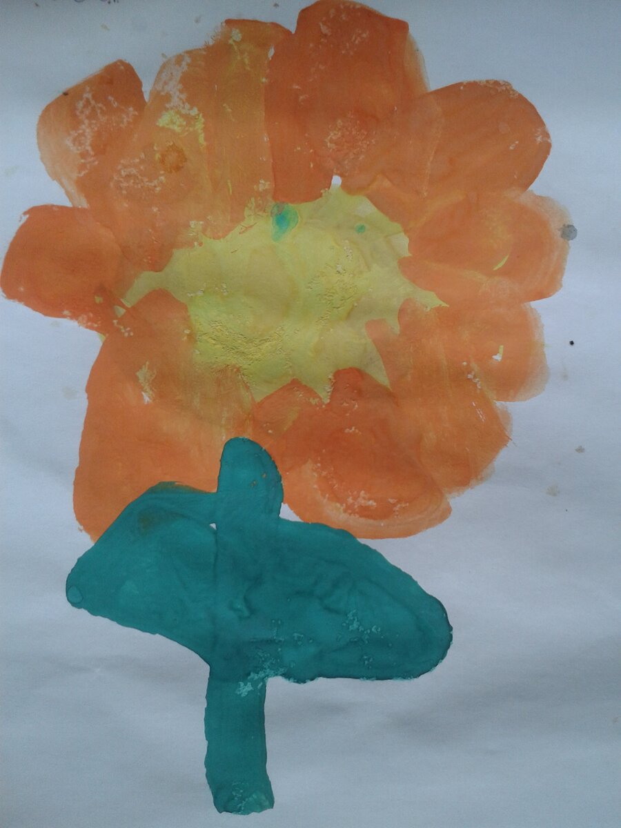 Для сравнения так сын рисовал до уроков в саду